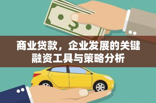 北塔商业贷款，企业发展的关键融资工具与策略分析