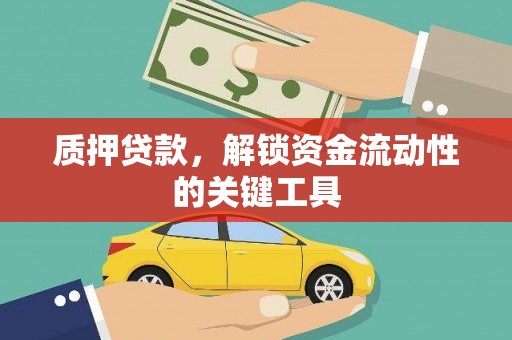北塔质押贷款，解锁资金流动性的关键工具